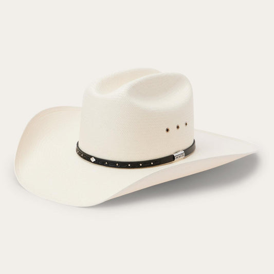 Men/Women Western Stetson Hagerman 10X Straw Cowboy Hat Natural