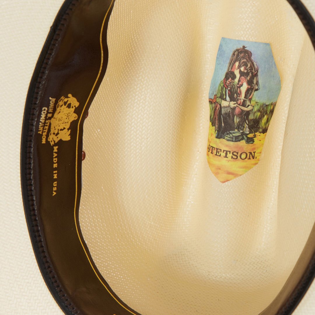Men/Women Western Stetson Haywood 10X Straw Cowboy Hat Natural