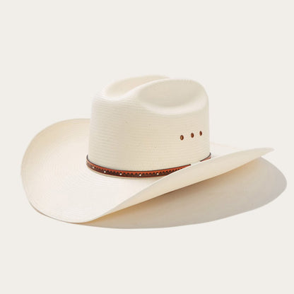 Men/Women Western Stetson Haywood 10X Straw Cowboy Hat Natural