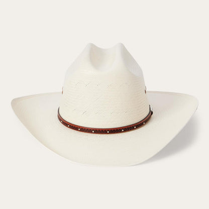 Men/Women Western Stetson Haywood 10X Straw Cowboy Hat Natural