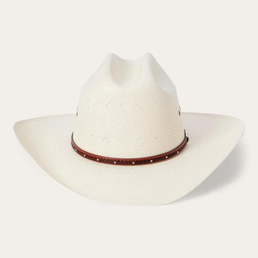 Men/Women Western Stetson Haywood 10X Straw Cowboy Hat Natural