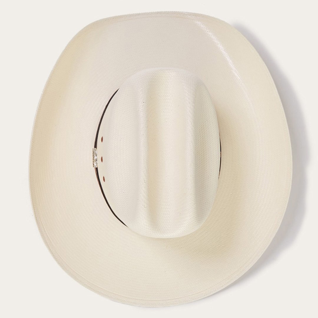 Men/Women Western Stetson Haywood 10X Straw Cowboy Hat Natural