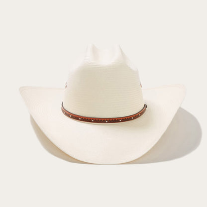 Men/Women Western Stetson Haywood 10X Straw Cowboy Hat Natural