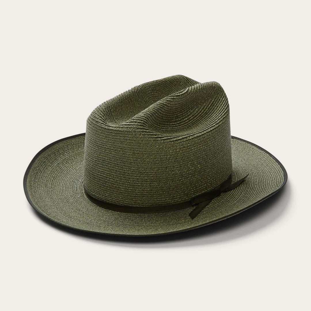Men/Women Western Stetson Hemp Straw Open Road Sage