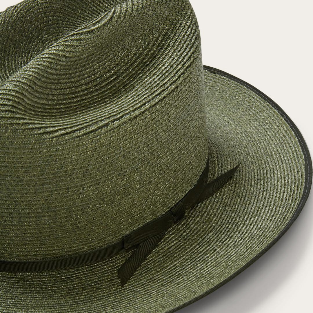 Men/Women Western Stetson Hemp Straw Open Road Sage