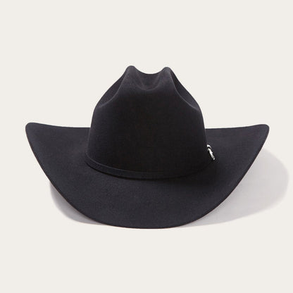Men/Women Western Stetson Lariat 5X Cowboy Hat - 4 5/8" Crown Black