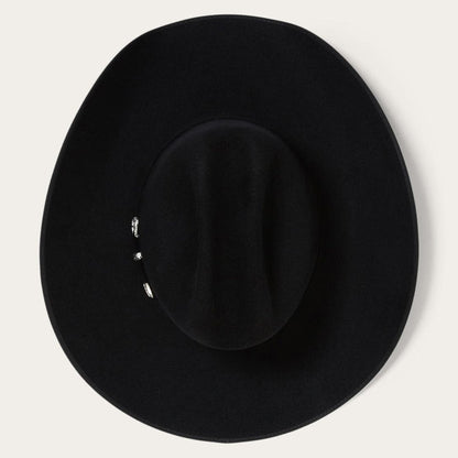 Men/Women Western Stetson Lariat 5X Cowboy Hat - 4 5/8" Crown Black