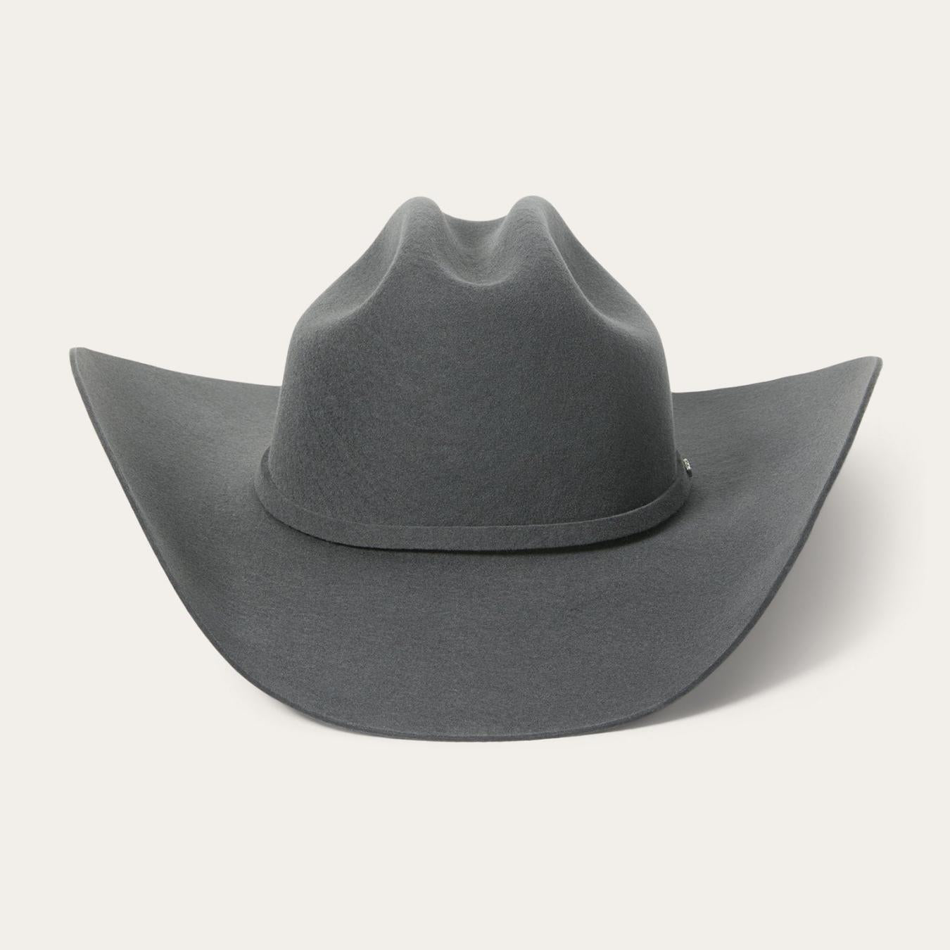 Men/Women Western Stetson Mason 4X Cowboy Hat Granite