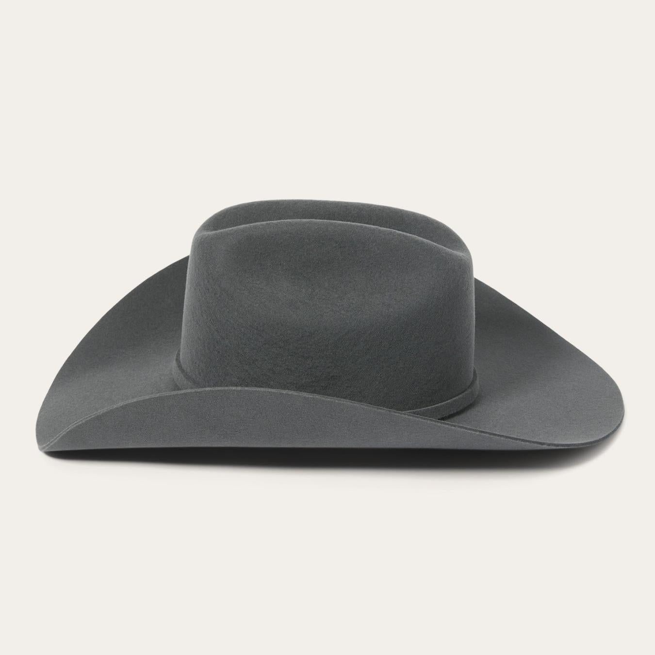 Men/Women Western Stetson Mason 4X Cowboy Hat Granite