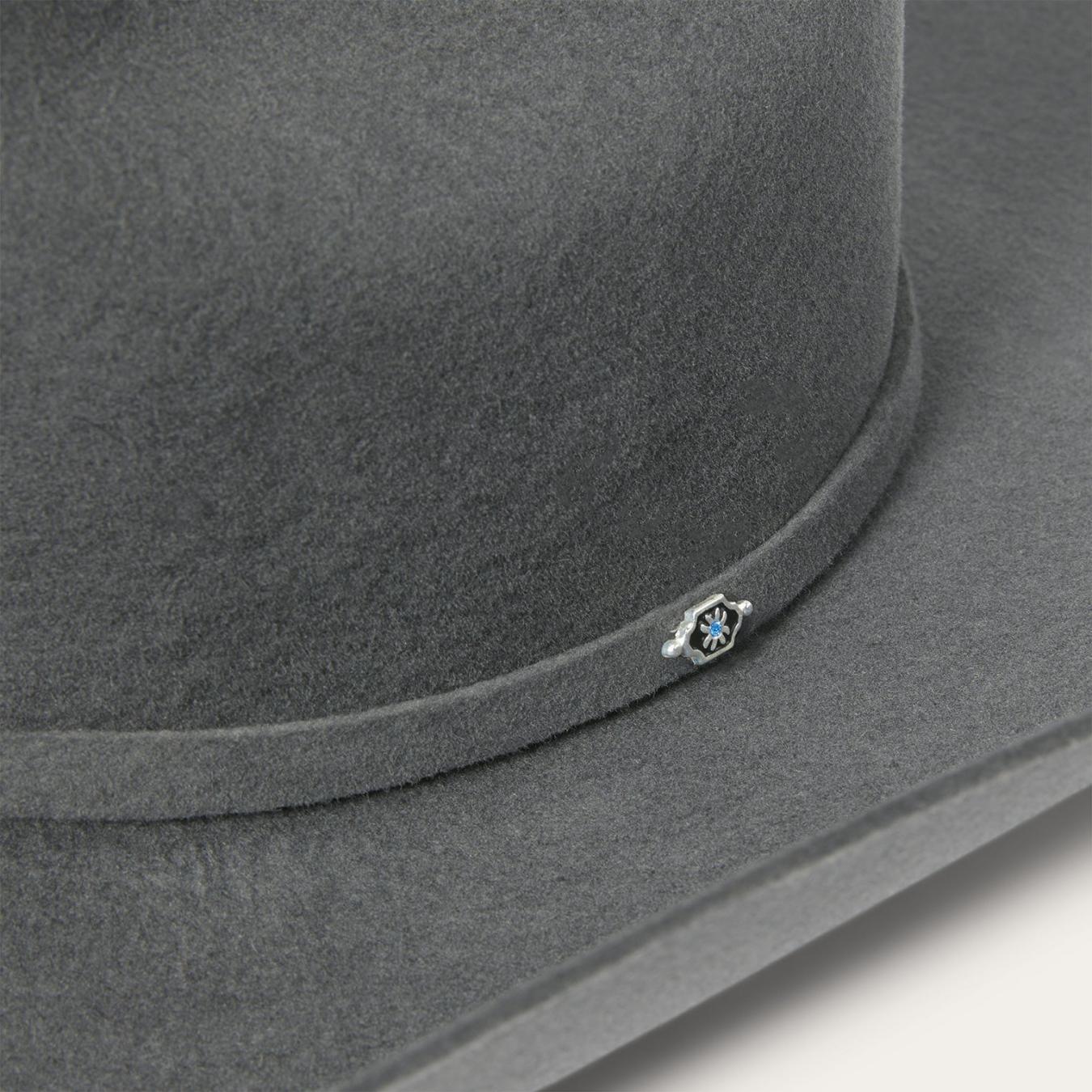 Men/Women Western Stetson Mason 4X Cowboy Hat Granite