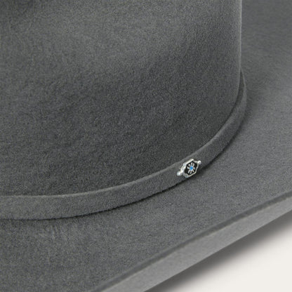 Men/Women Western Stetson Mason 4X Cowboy Hat Granite