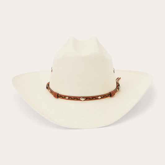 Men/Women Western Stetson Ocala 8X Straw Cowboy Hat Natural