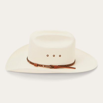 Men/Women Western Stetson Ocala 8X Straw Cowboy Hat Natural