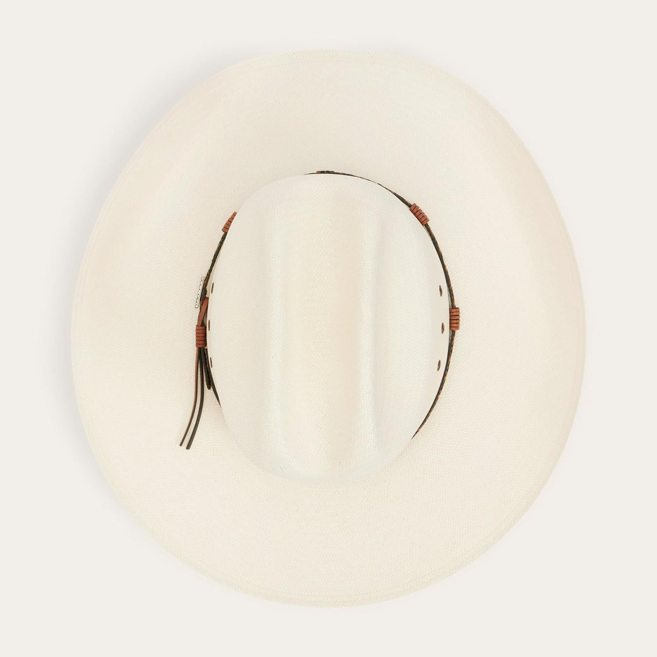 Men/Women Western Stetson Ocala 8X Straw Cowboy Hat Natural