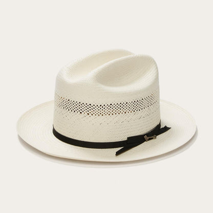 Men/Women Western Stetson Open Road 10X Straw Cowboy Hat Natural