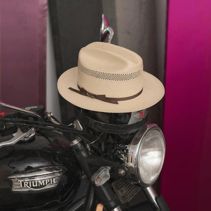 Men/Women Western Stetson Open Road 10X Straw Cowboy Hat Toasted
