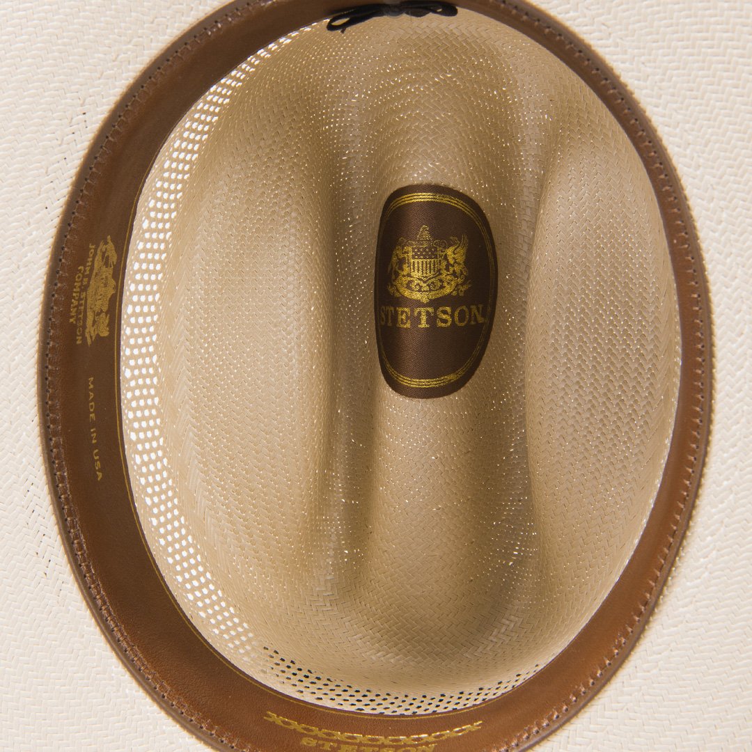 Men/Women Western Stetson Open Road 10X Straw Cowboy Hat Toasted