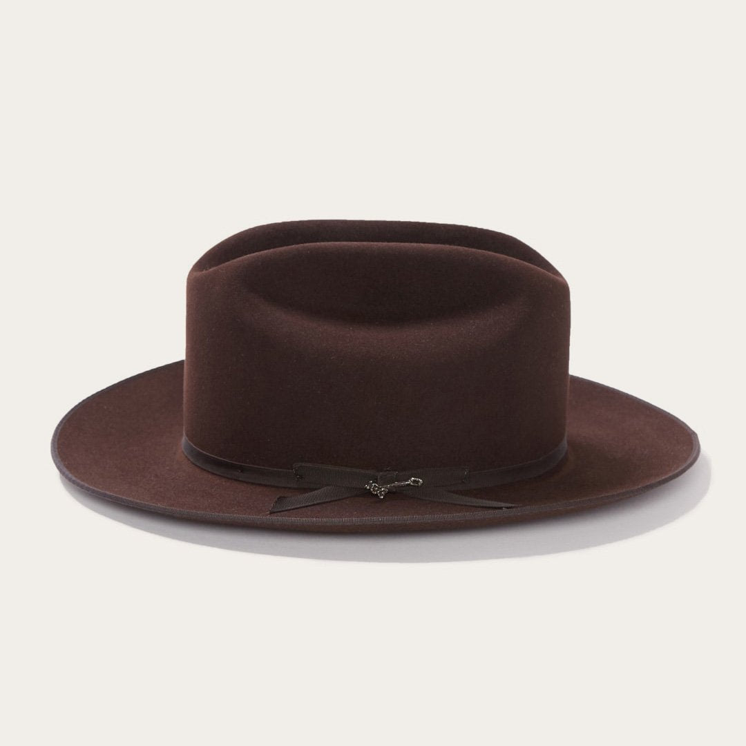 Men/Women Western Stetson Open Road 6X Cowboy Hat Chocolate