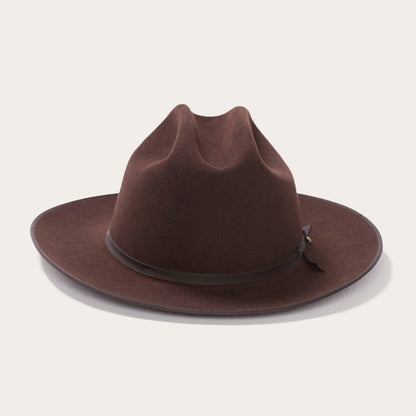 Men/Women Western Stetson Open Road 6X Cowboy Hat Chocolate