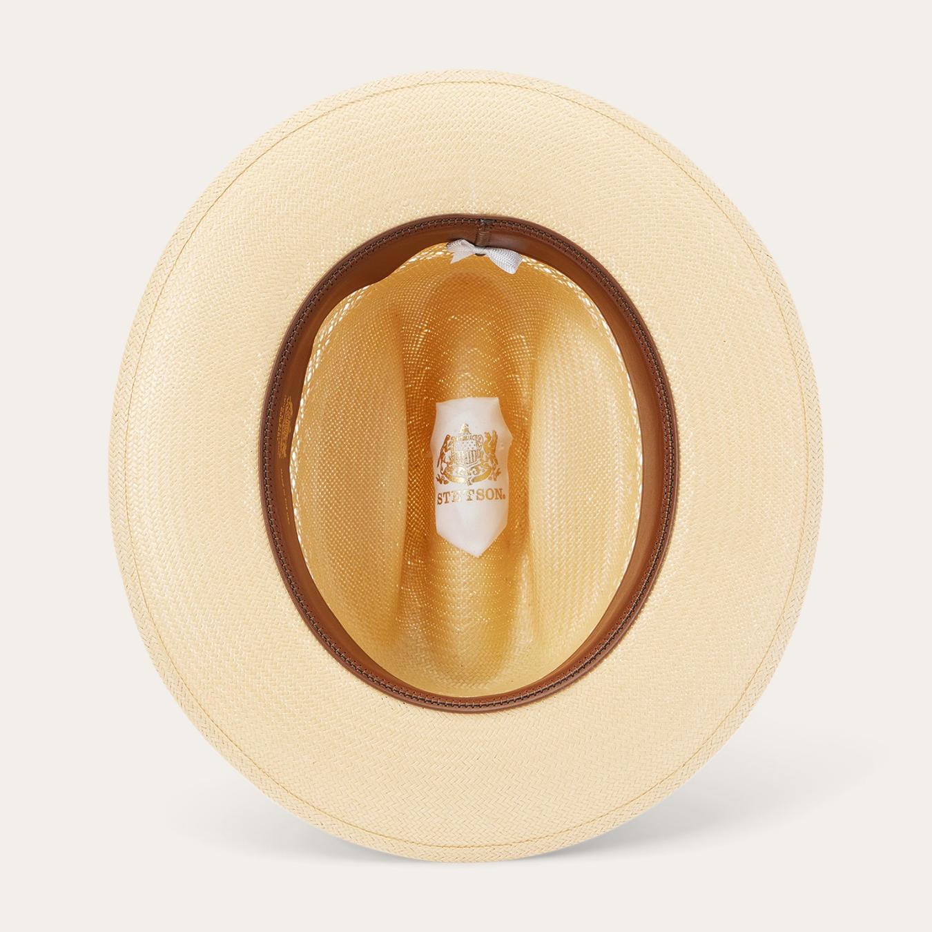 Men/Women Western Stetson Open Road Limited Edition Straw Hat Pecan Ivory
