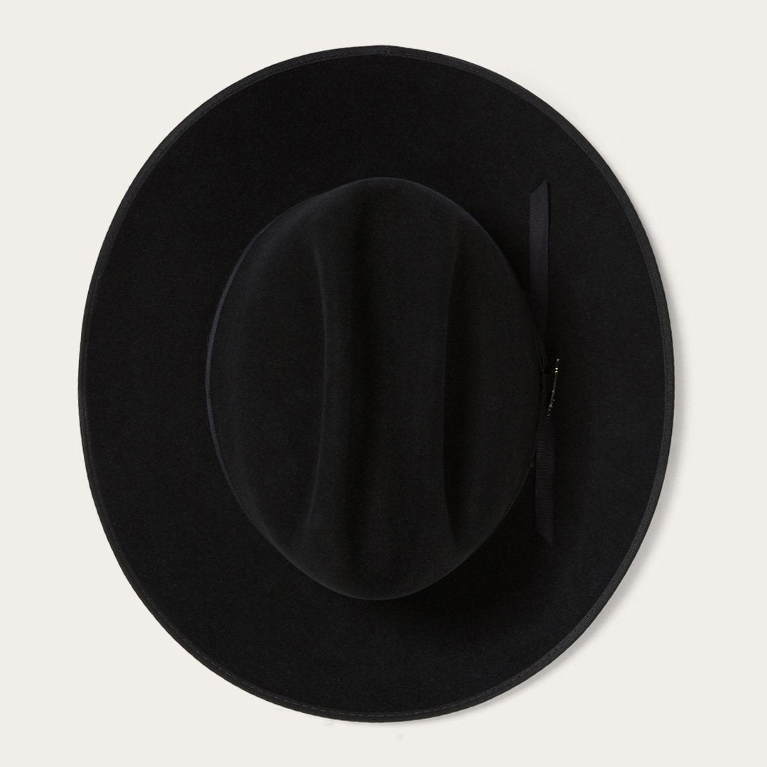 Men/Women Western Stetson Open Road Royal Deluxe Hat Black