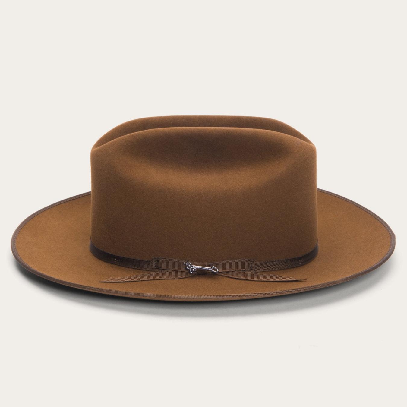 Men/Women Western Stetson Open Road Royal Deluxe Hat Cognac
