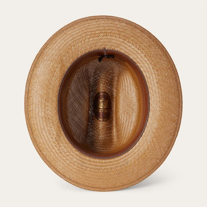 Men/Women Western Stetson Open Road Straw Hat Cognac