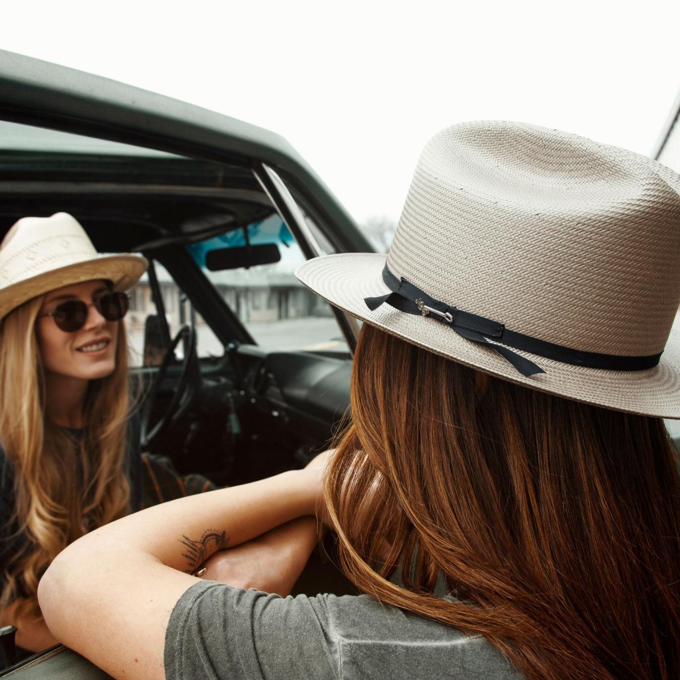 Men/Women Western Stetson Open Road Straw Hat Taupe