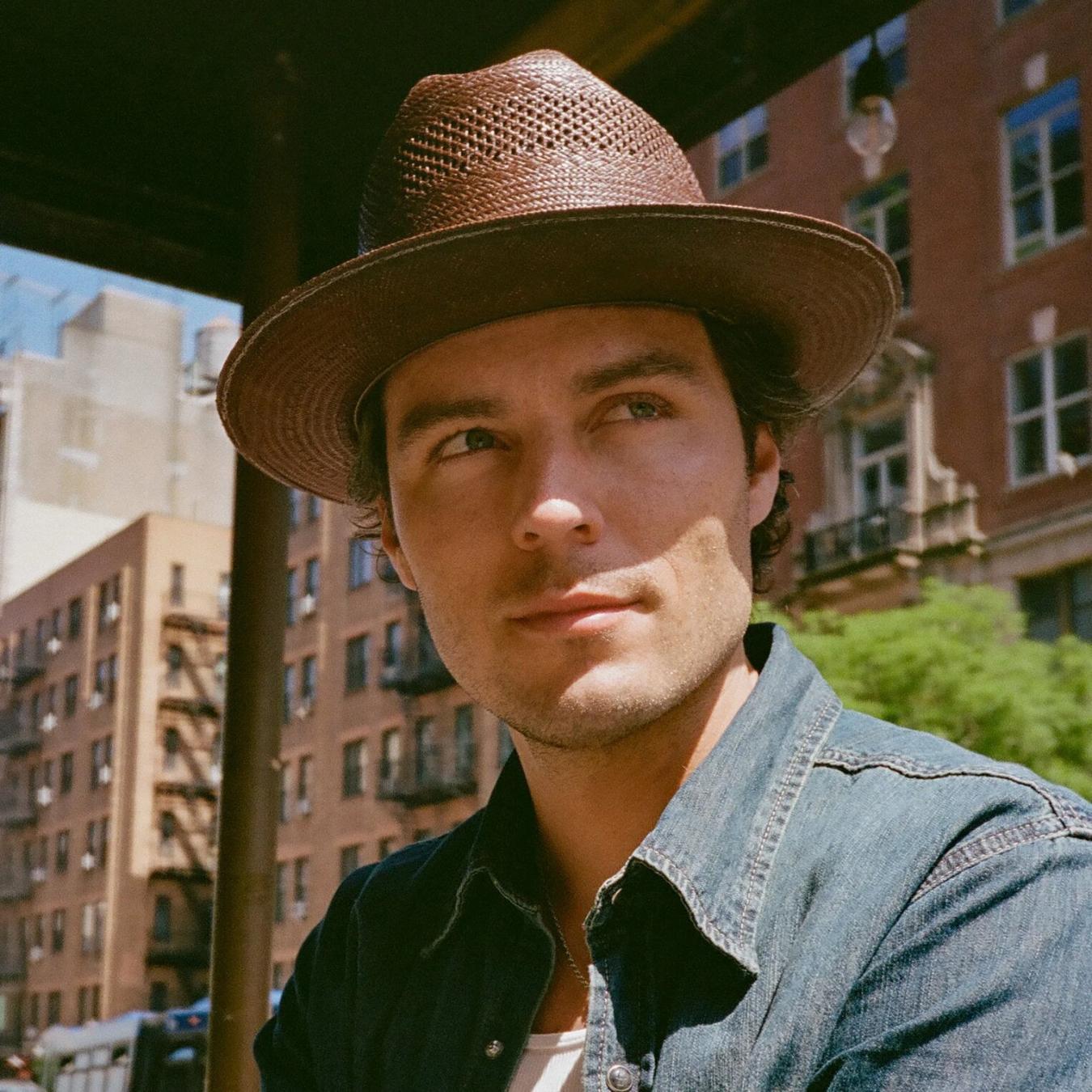 Men/Women Western Stetson Open Road Vented Straw Cowboy Hat Chocolate