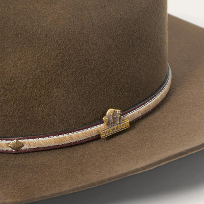 Men/Women Western Stetson Powder River 4X Cowboy Hat Mink