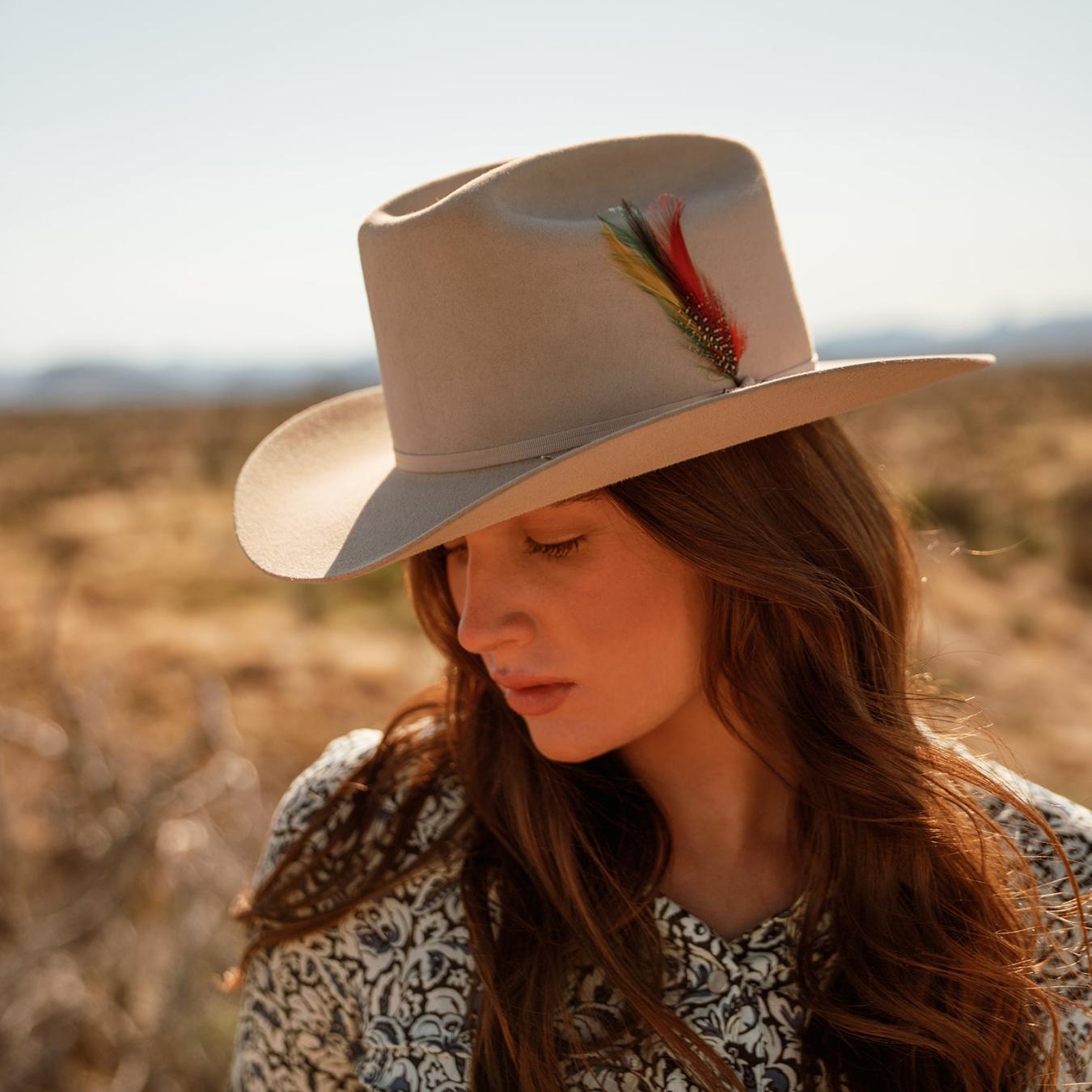 Men/Women Western Stetson Range 6X Cowboy Hat Fawn