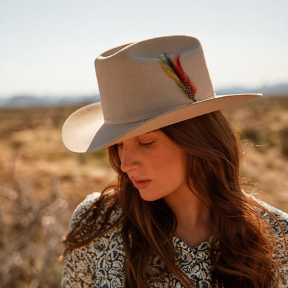 Men/Women Western Stetson Range 6X Cowboy Hat Fawn