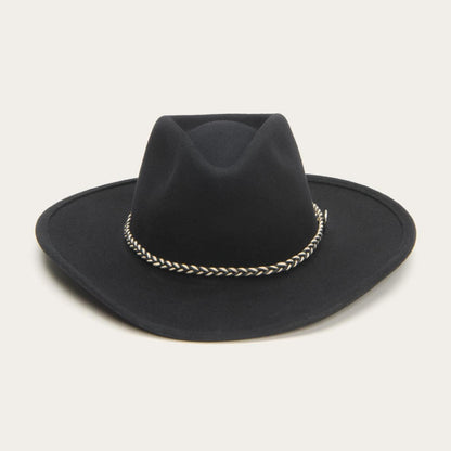 Men/Women Western Stetson Rawhide Black