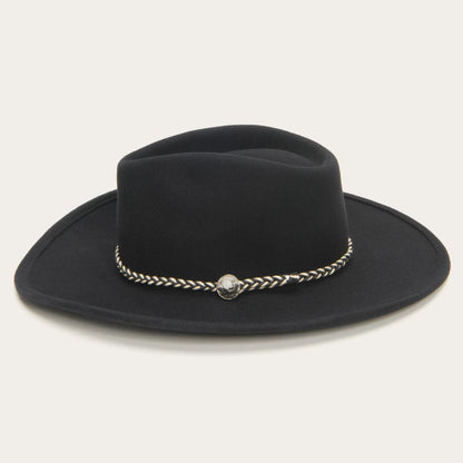 Men/Women Western Stetson Rawhide Black