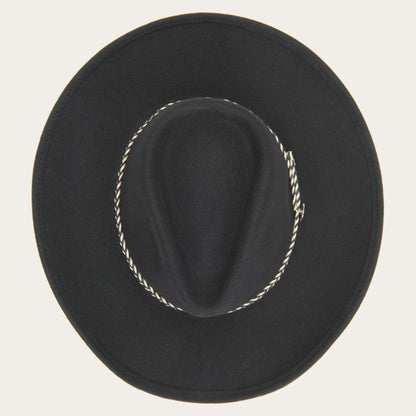 Men/Women Western Stetson Rawhide Black