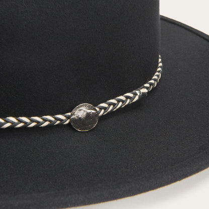 Men/Women Western Stetson Rawhide Black