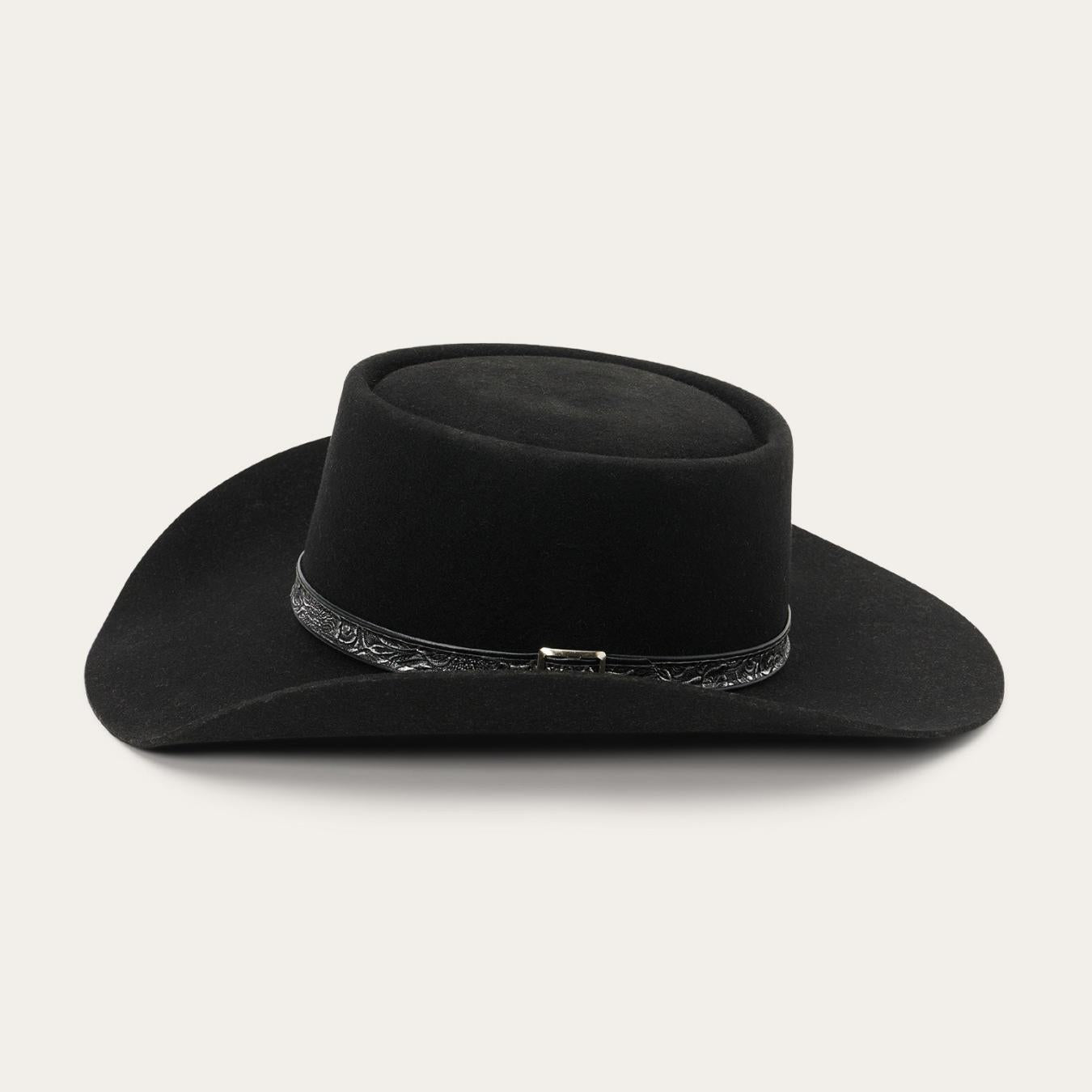 Men/Women Western Stetson Revenger 4X Cowboy Hat Black