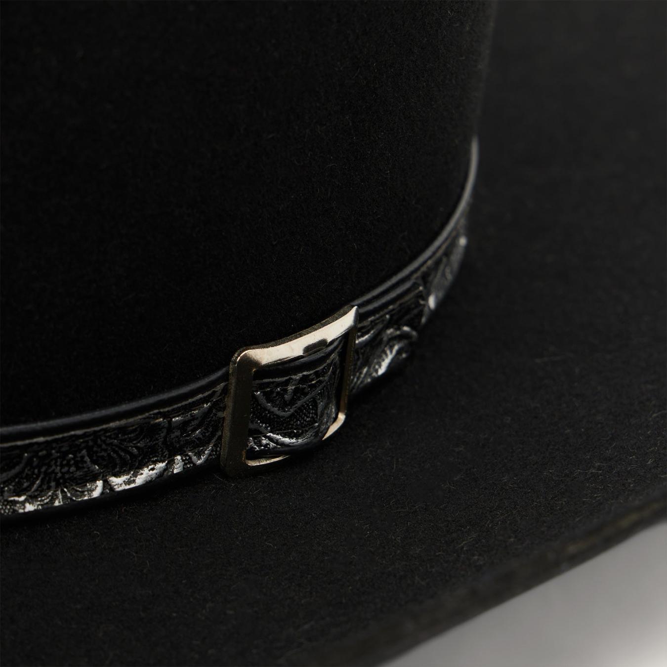 Men/Women Western Stetson Revenger 4X Cowboy Hat Black
