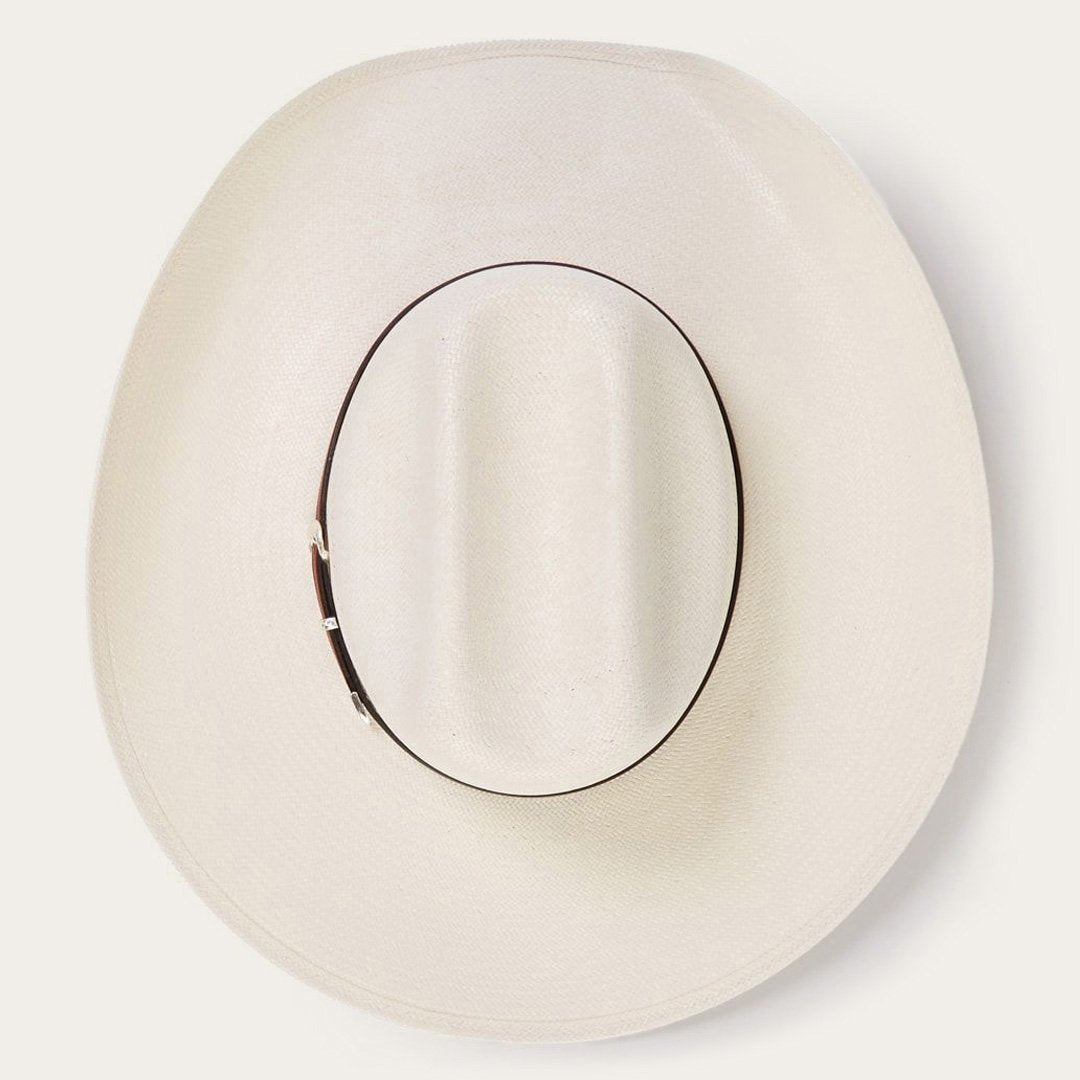 Men/Women Western Stetson Rincon 10X Straw Cowboy Hat Natural