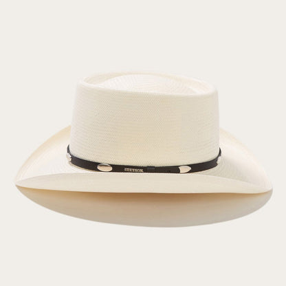Men/Women Western Stetson Royal Flush 10X Straw Cowboy Hat Natural