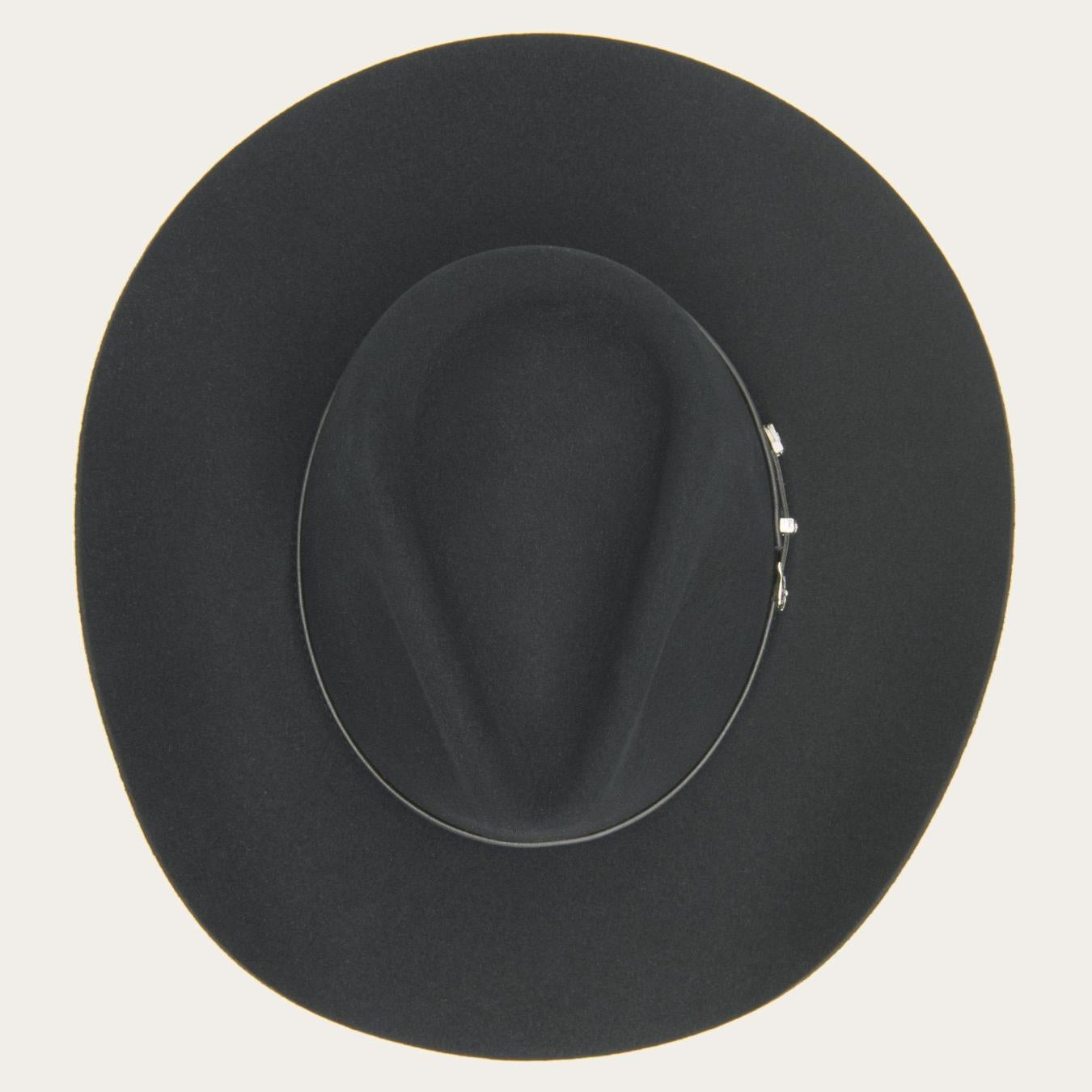 Men/Women Western Stetson Seneca 4X Cowboy Hat Black