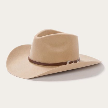 Men/Women Western Stetson Seneca 4X Cowboy Hat Silver Sand