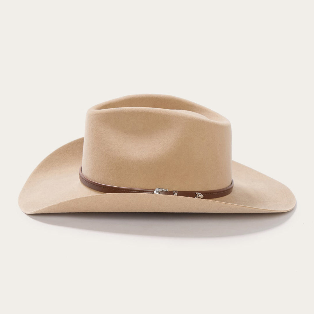 Men/Women Western Stetson Seneca 4X Cowboy Hat Silver Sand