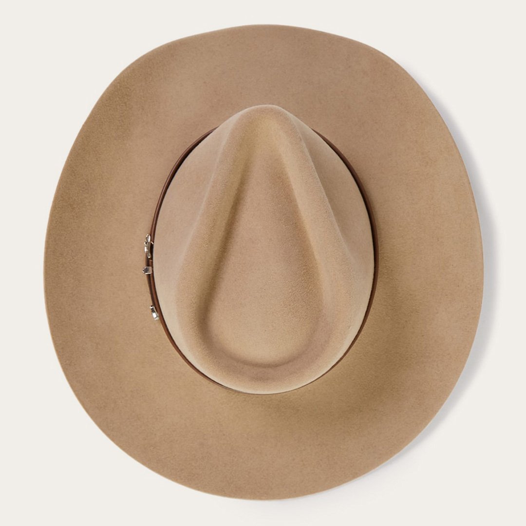 Men/Women Western Stetson Seneca 4X Cowboy Hat Silver Sand
