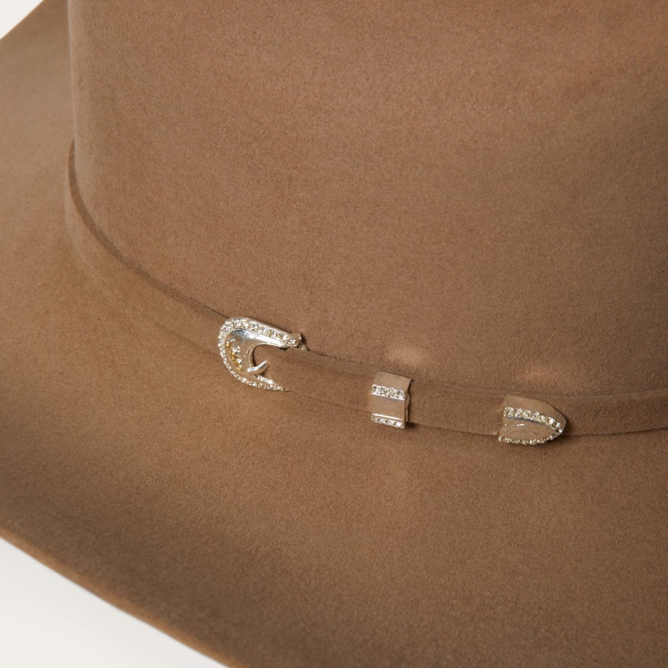 Men/Women Western Stetson Shasta 10X Premier Cowboy Hat Sahara