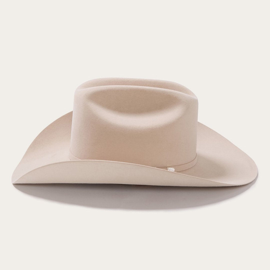 Men/Women Western Stetson Shasta 10X Premier Cowboy Hat Silverbelly