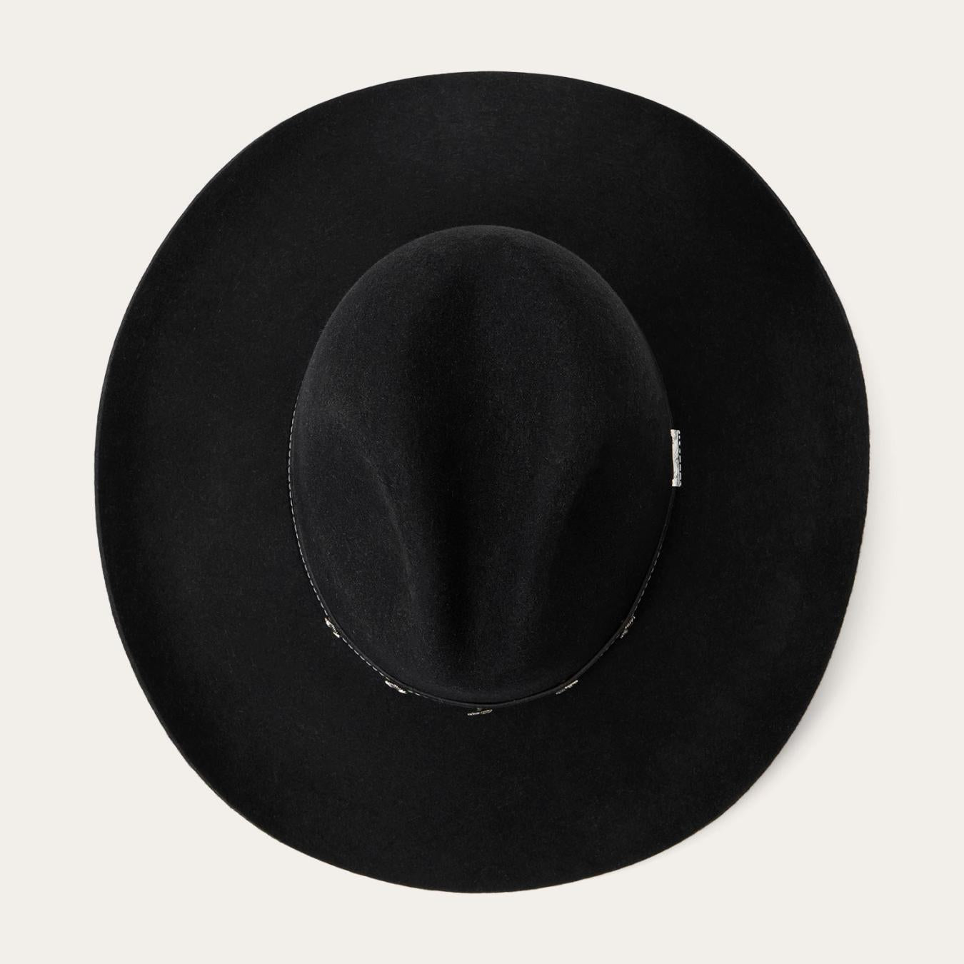 Men/Women Western Stetson Silver Mine 4X Cowboy Hat Black