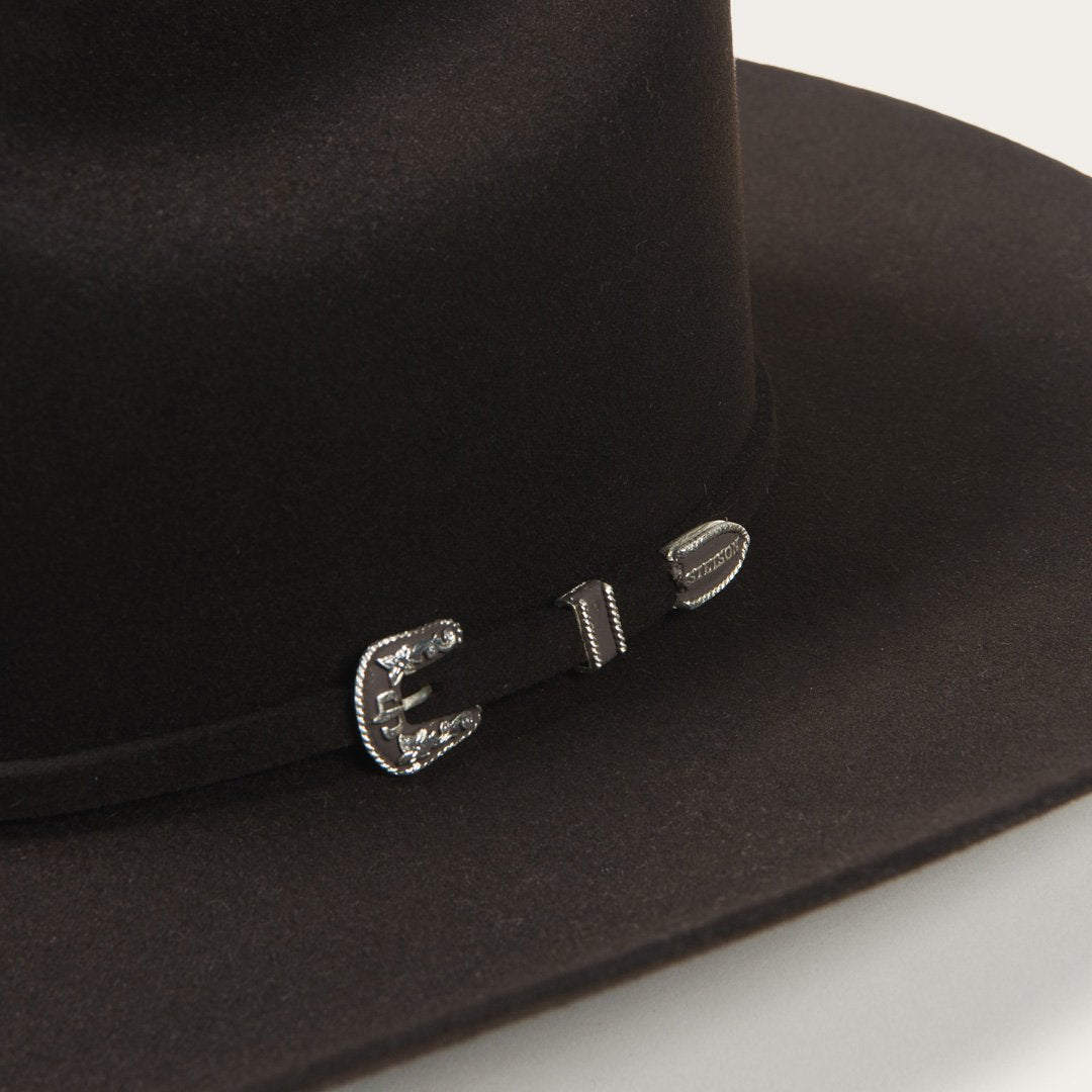 Men/Women Western Stetson Skyline 6X Cowboy Hat Chocolate