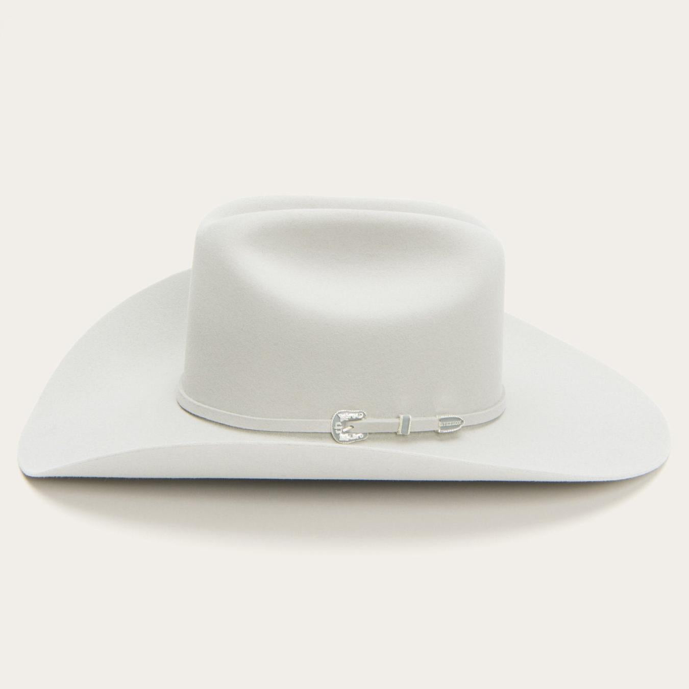 Men/Women Western Stetson Skyline 6X Cowboy Hat Silver Grey