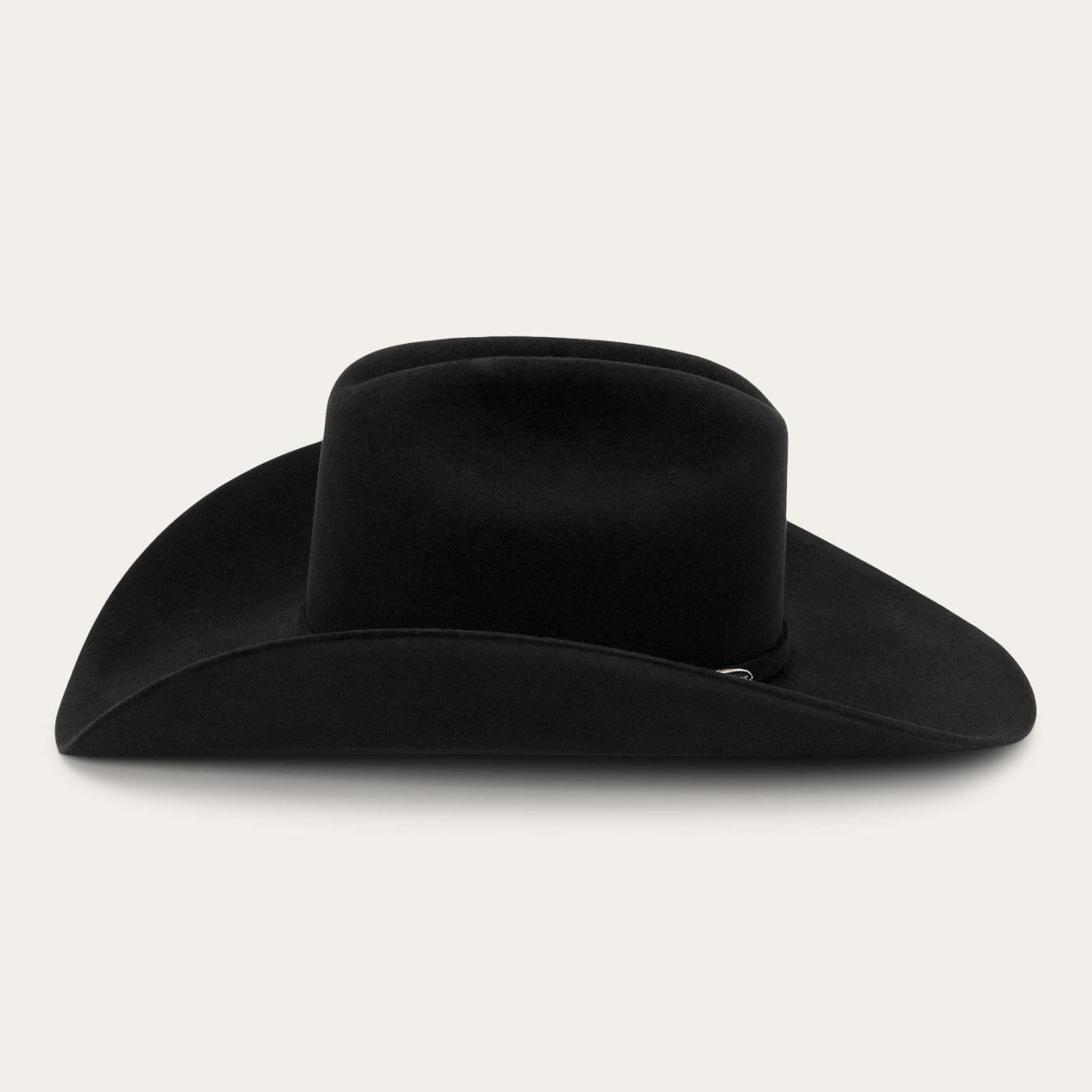 Men/Women Western Stetson Skyline 7242 6X Cowboy Hat Black